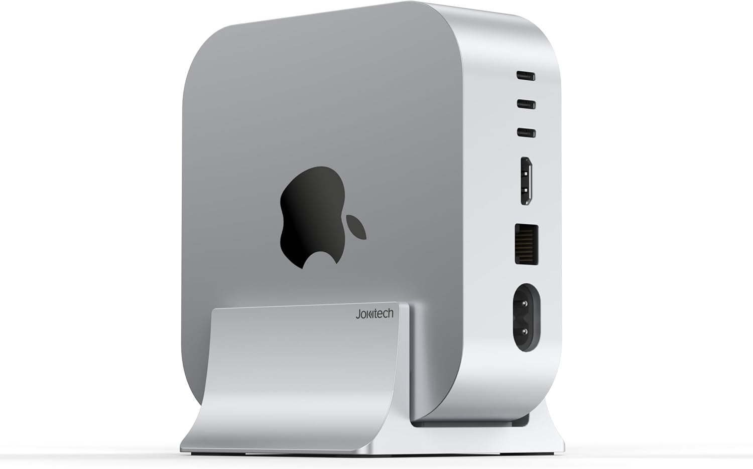 JOKItech Sleek Mini-Mate Stand Compatible with Apple M4 Mac mini (JK-M4A14S)