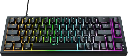 K5 Compact Gaming Keyboard RGB Wired US Layout (Black)