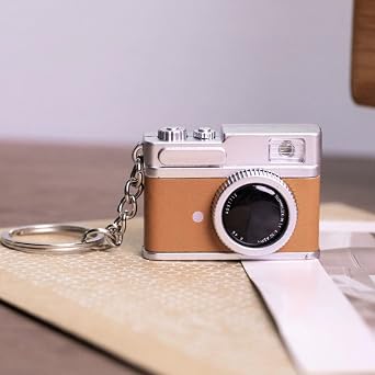 LED Glowing Miniature Camera Keychain