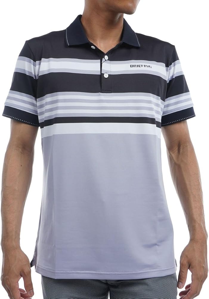 Amazon.co.jp: [ブリーフィング] ポロシャツ メンズ ゴルフ GOLF
