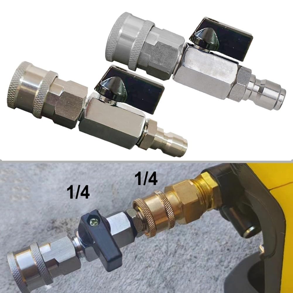 Diseño resistente a fugas de la válvula de bola de acero inoxidable de alta presión de la lavadora durabilidad en uso (1/4)