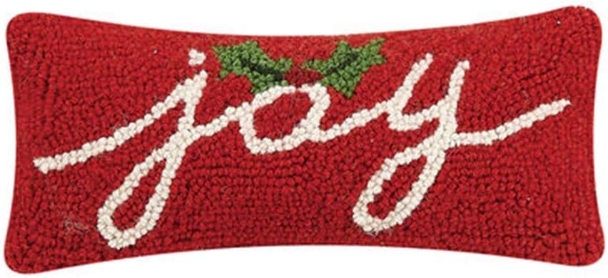 Peking Handicraft 31TG396C05OB Joy Hook Pillow, 12-inch Length, Cotton