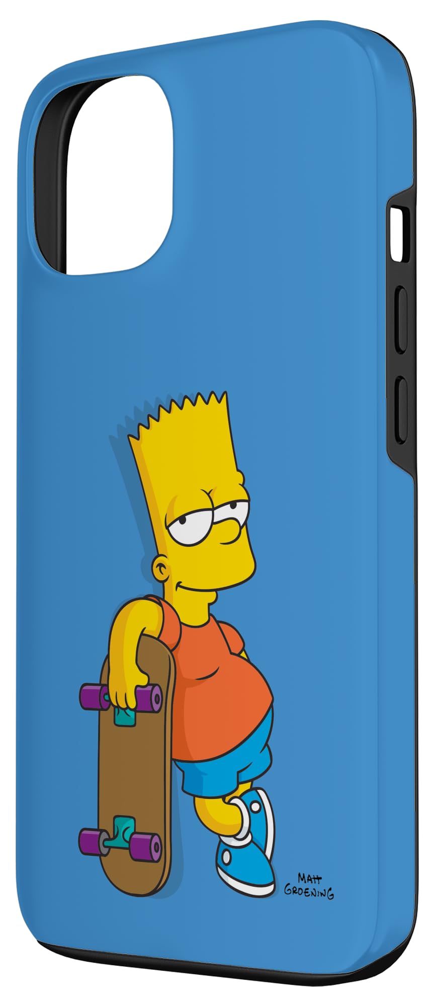 Amazon.com: The Simpsons Bart Simpson Sky Blue Case for iPhone 13