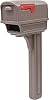 Gibraltar Mailboxes Gentry Large Capacity Double-Walled Plastic Mocha, All-In-One Mailbox & Post Combo Kit, GGC1M0000