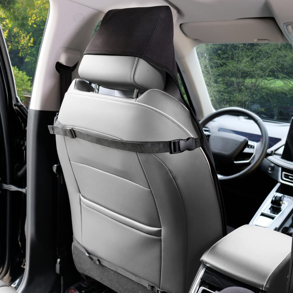 Funda de asiento impermeable, 2 protectores de asiento de automóvil de neopreno mejorados, perfectos para asiento universal antideslizante de coche, camión, SUV, ideal para surf, yoga,