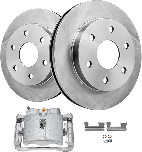 Miniatura 52 de Detroit Axle - Rotores de freno traseros para Ford F-150 Lobo 2012, 2013, 2014, 2015, 2016, 2017, 2018, 2019, 2020, Ford F-150 Lobo, Rotores