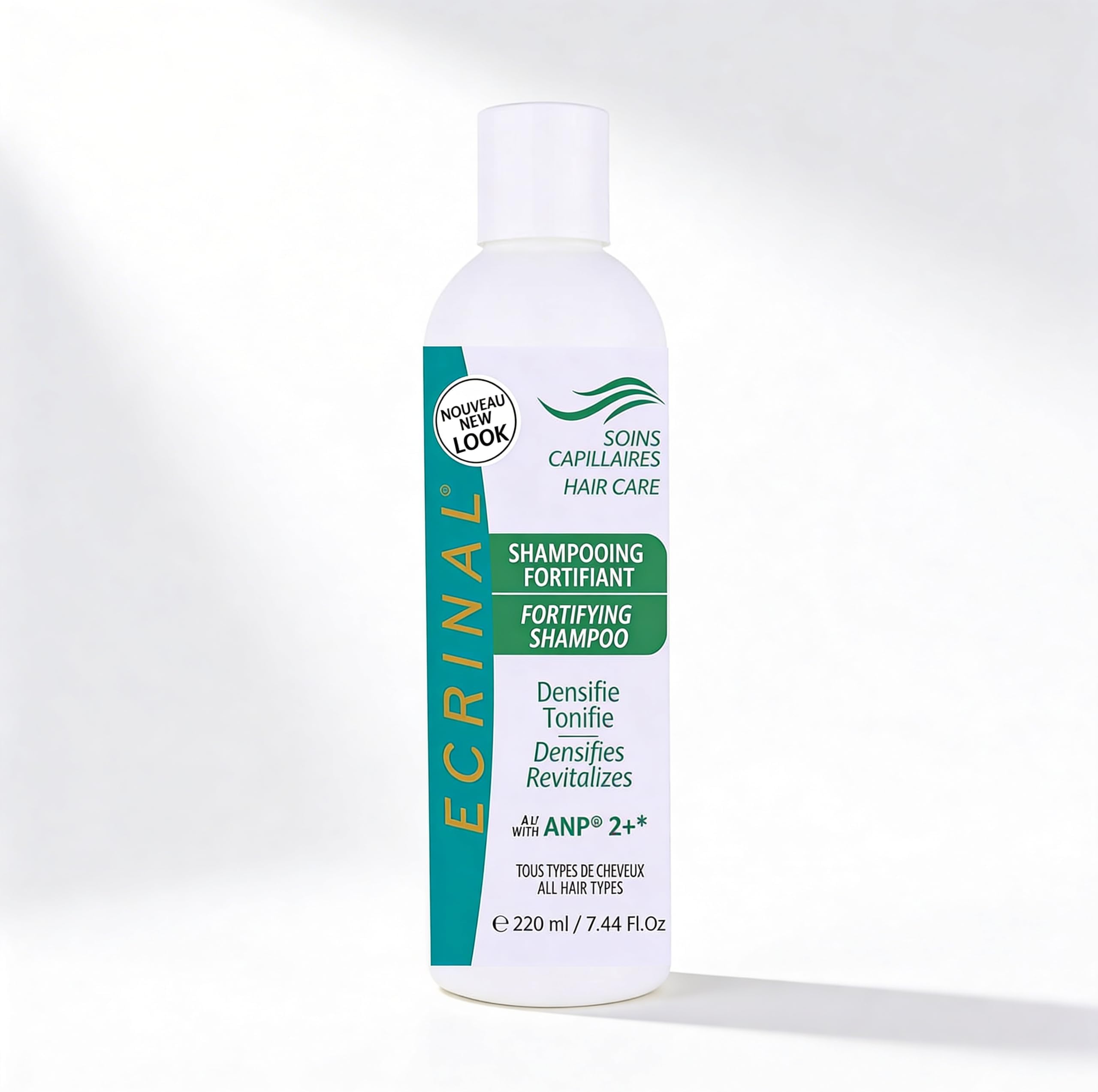 Sulfate-Free Fortifying Shampoo with ANP2+ for Strong, Shiny Hair – Restores Volume, Suppleness, and Resistance to Dull, Weak, and Tired Hair – Ideal for All Hair Types and Hair Loss