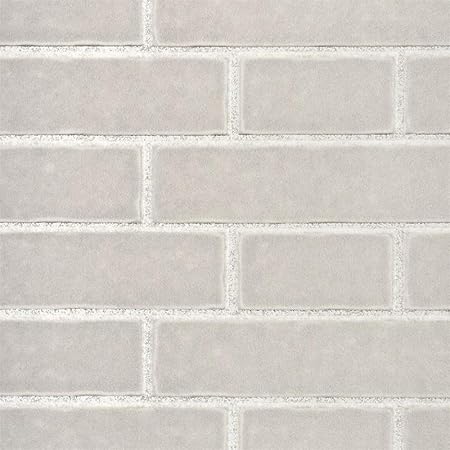 Amazon 壁紙屋本舗 壁紙サンプル タイル柄 Ll 5213 サイズ グレー 灰色 リリカラ クロス 壁紙