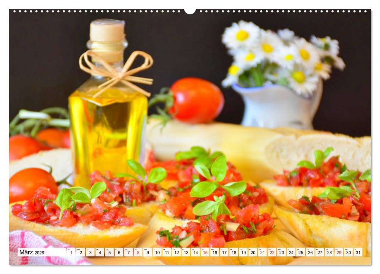 Bistronomie. Impressionen aus der gehobenen Küche (hochwertiger Premium Wandkalender 2026 DIN A2 quer), Kunstdruck in Hochglanz: Die Bistronomie ist ... durch die Gastronomie (CALVENDO Lifestyle)