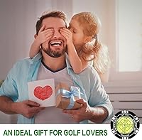 Vista 6 de Putt - Lector verde de golf, ayuda de entrenamiento de golf de alta precisión, elegante marcador de bola con clip para sombrero, accesorios de golf