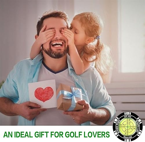 Miniatura 6 de Putt - Lector verde de golf, ayuda de entrenamiento de golf de alta precisión, elegante marcador de bola con clip para sombrero, accesorios de golf