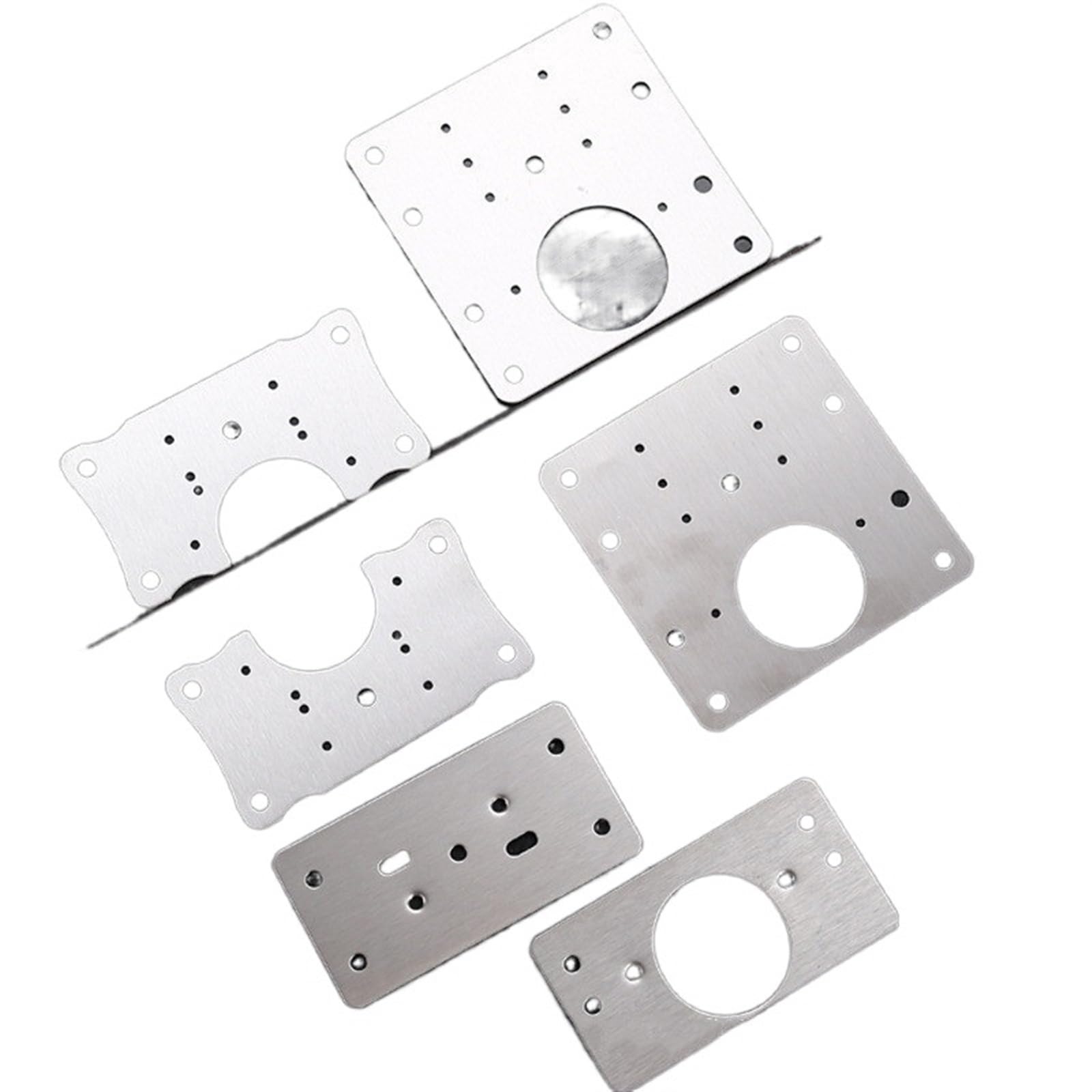 Furniture Hinge Repair Plate Foldable Table Cabinet Door Hinger Cupboard Wardrobe Drawer Hardware Accessories 1Pcs(1PCS 90x90mm)