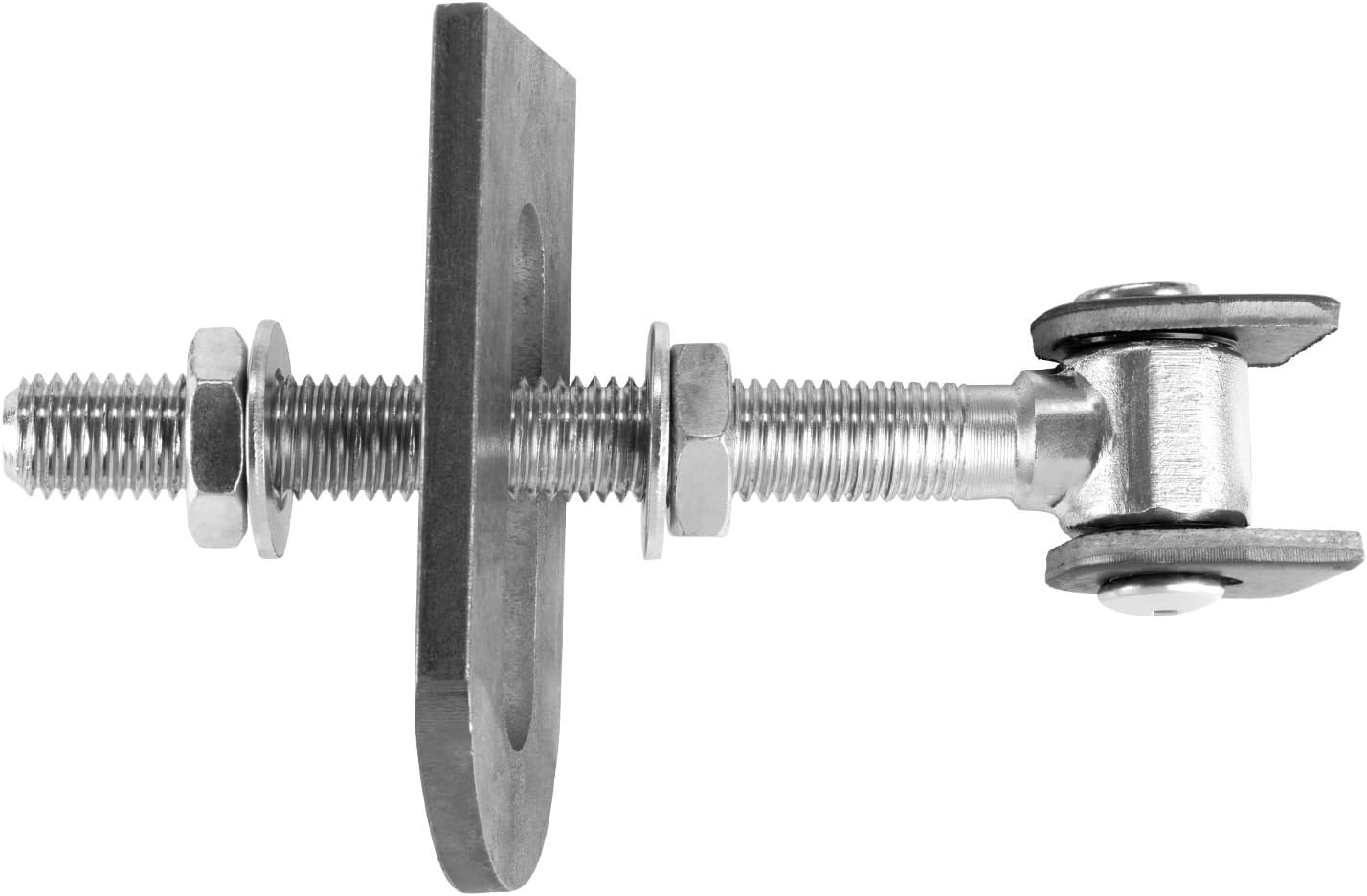 SOTOOLS® Gate Hinge M18 Open 185 mm with WeldOn Tab Adjustable Gate Rod WeldOn Hinge