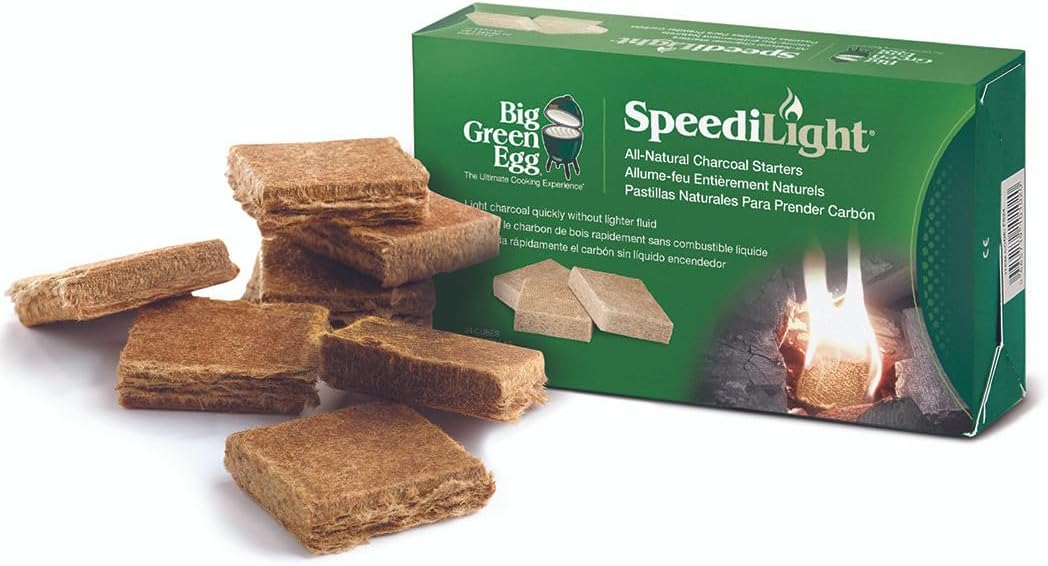 Big Green Egg All Natural Charcoal Starters - 24 cubes