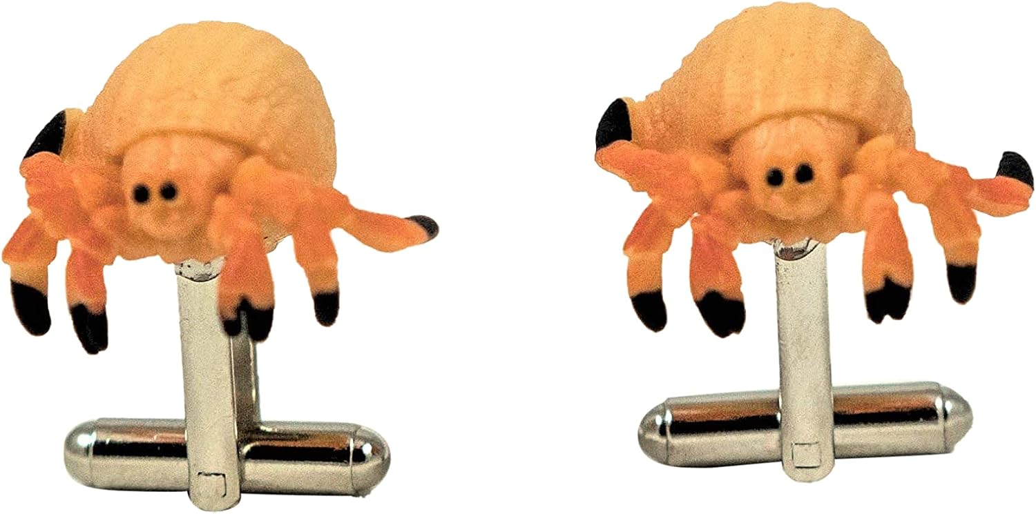 Hermit Crab Cufflinks, Lapel Pins, Tie Bars, Earrings, Jewelry and Accessories