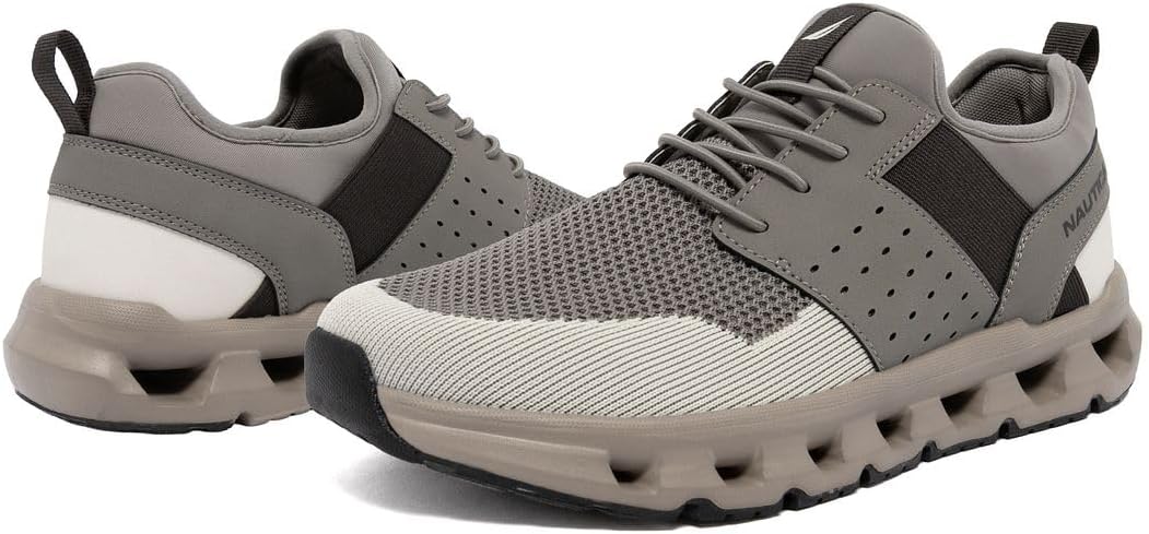 Nautica Mens Running Sneakers Sport Fashion Lace-Up Athletic Soft Shoes for Gym Tennis Men – Cushioned, Breathable, Lightweight & Comfortable - Image 6