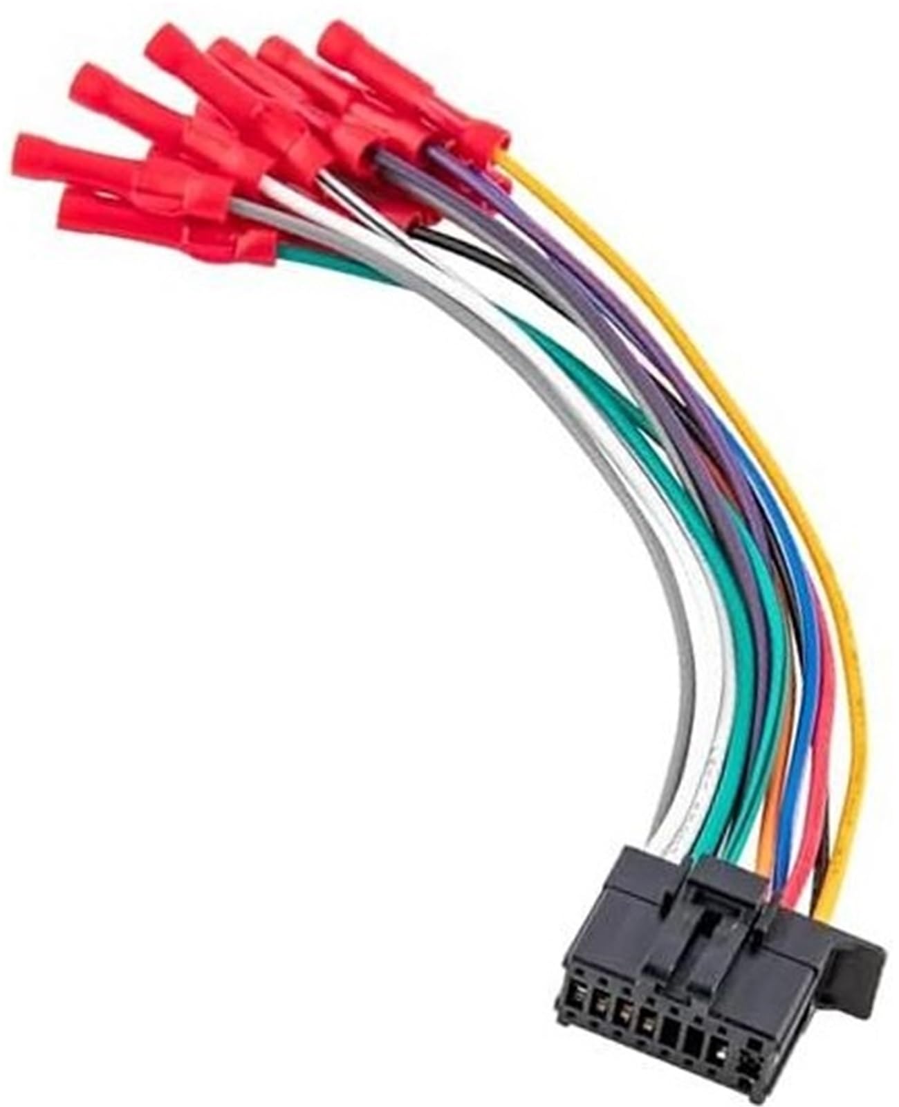 16-stykowa wiązka przewodów radia stereo, do radia Pioneer DEH AVH AVIC MVH FH SPH wZłącze Butt Kabel adaptera anteny samochodowej