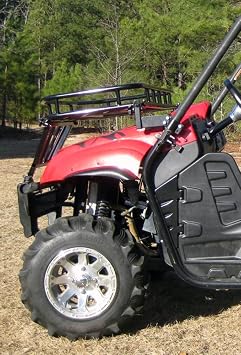 Seizmik UTV Utility Hood Rack Compatible with Yamaha Rhino 2004-2013 UTV Models | Farming Utility Cargo Rack