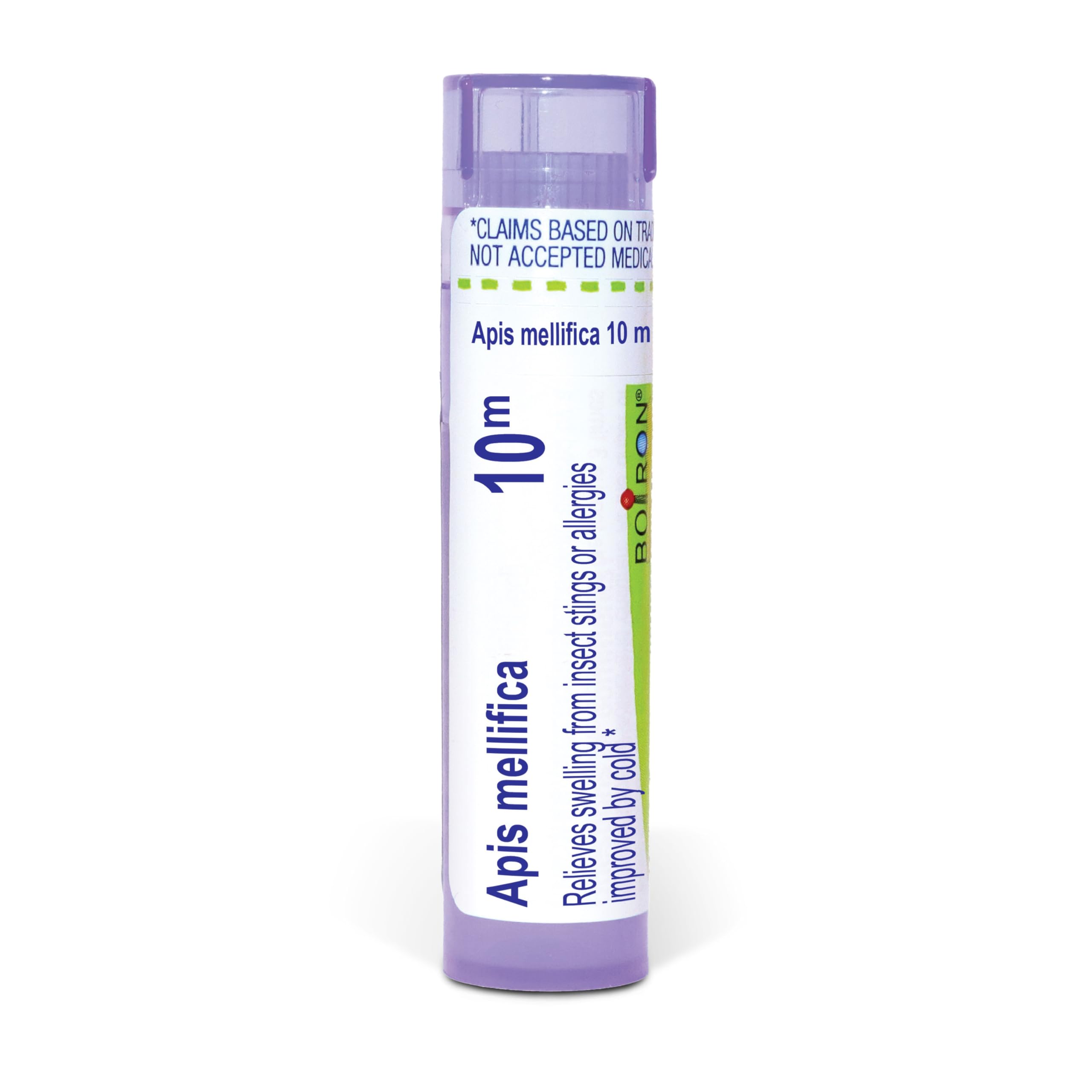 Boiron Apis Mellifica 10M for Swelling from Insect Stings or Allergies - 80 Pellets
