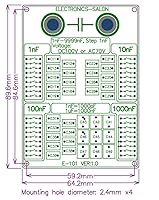 Vista 7 de Electronics-Salon Placa de condensador programable de cuatro décadas de 1nF a 9999nF Step-1nF.