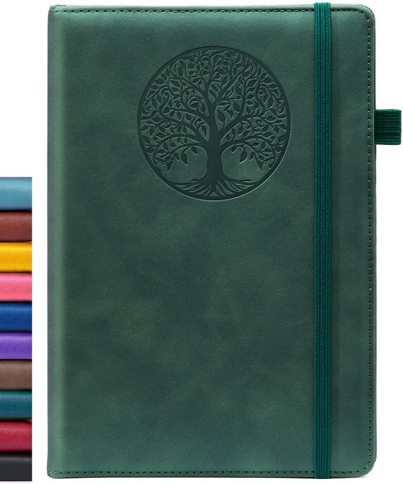 BIYUNRO Leather Journal, Writing Notebook for Women Men