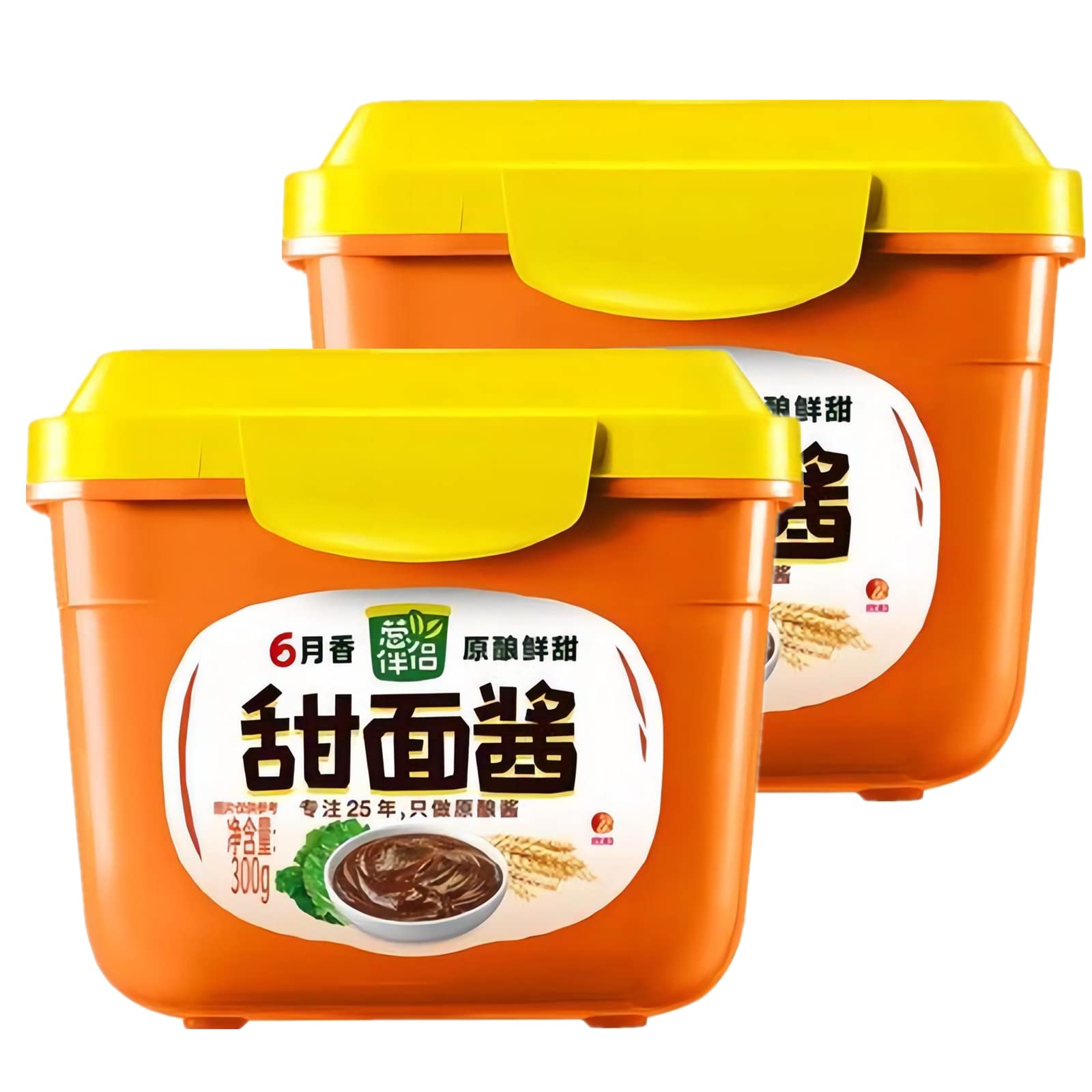 2 boxes Sweet Bean Paste 甜面酱-Tian Mian Jiang-10.58 Oz ×2