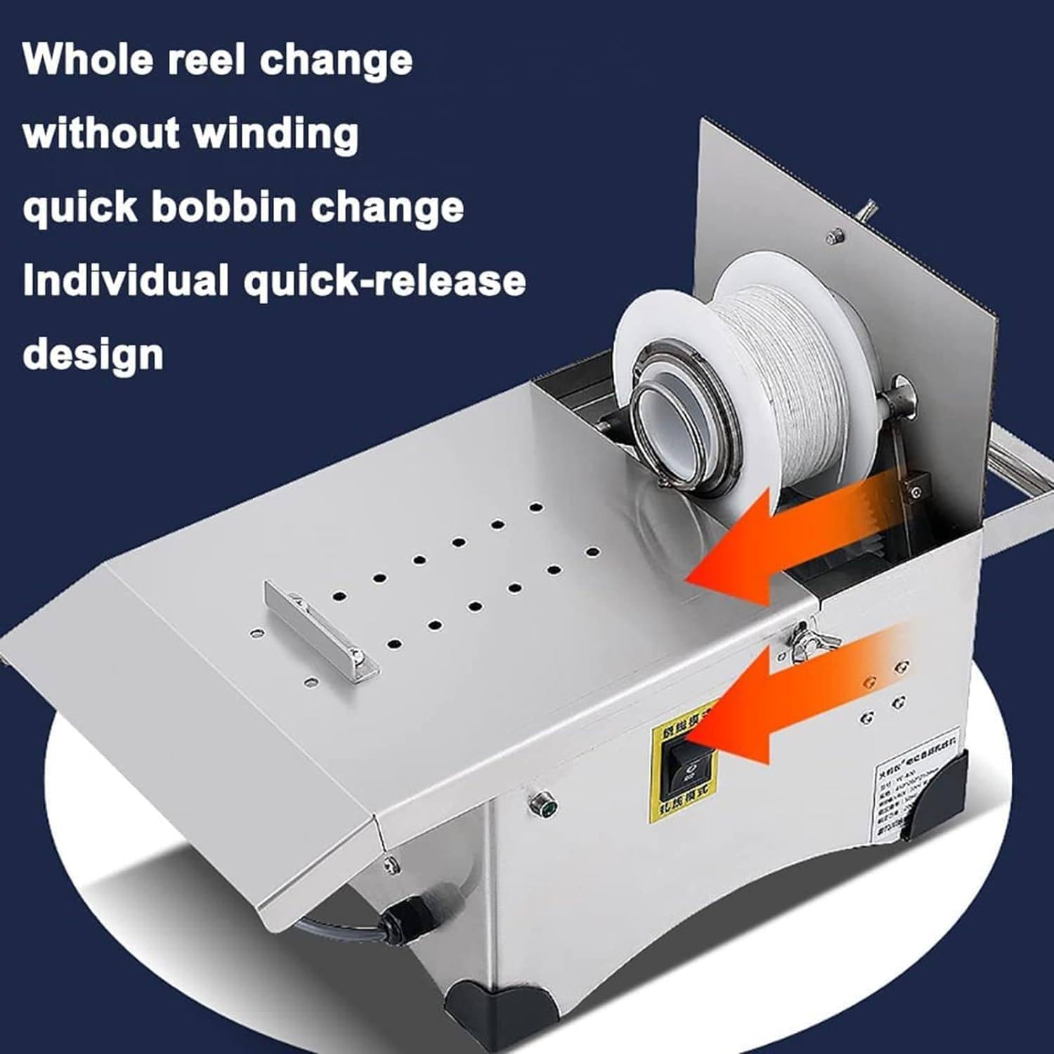 Electric Sausage Filler Machine - Automated Stainless Steel Tying Equipment, Adjustable Length, Ideal for Home and Commercial Use, Efficient Sausage Maker