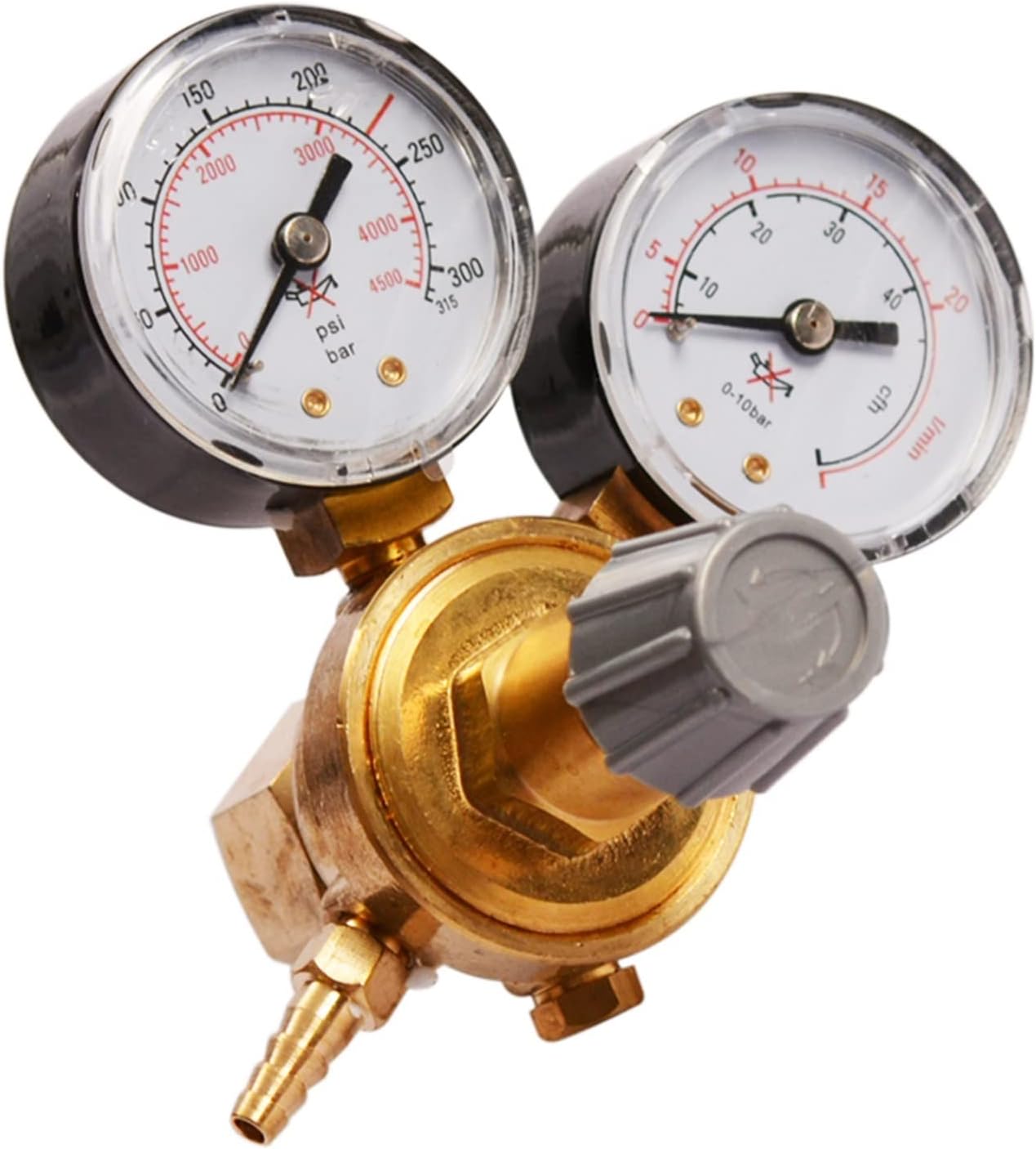 JOOJY co2 regulator Mini Argon CO2 Gas Bottle Pressure Regulator MIG