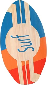 Shallow Water Beach Skimboard Surf Board Sand 30 Inch Summer Lightweight Water Sports Wooden Skim Board Small Surfboard