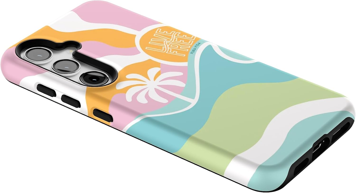 Casely Galaxy S24 Case | Pura Vida | Tropical Dreams | Essential Slim Dual-Layer Protective Design