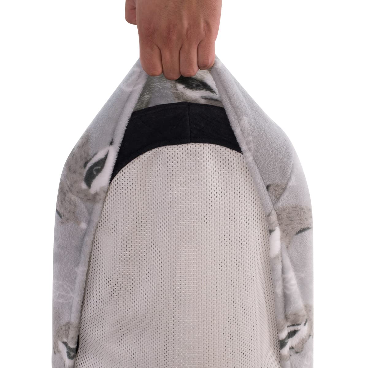 JYOKO KIDS Bezug kompatibel mit Babybjorn Bliss, Balance, Soft (Badger, Polar Teddy)