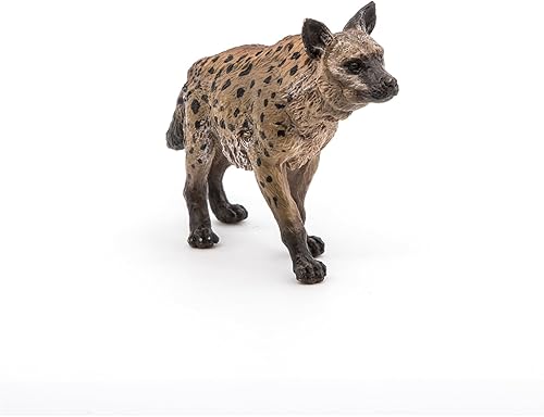 Miniatura 5 de Papo - Figura de hiena manchada - Juguete africano de vida silvestre para niños a partir de 3 años - Modelo carnívoro pintado a mano con detalles