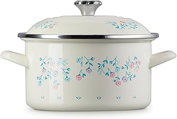 【 激レア 】 LE CREUSET ル・クルーゼ お花 お鍋 20cm Amazon｜ル・クルーゼ(Le Creuset) ホーロー 鍋 EOS キャセロール 20