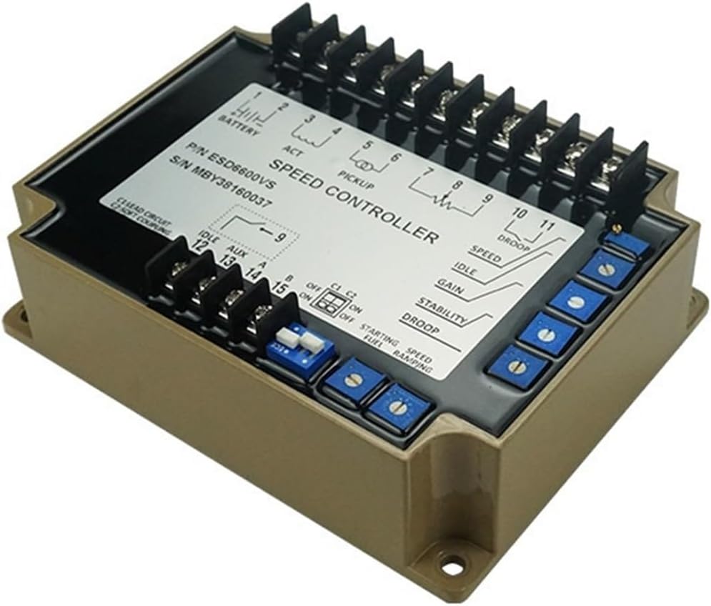 Engine Governor Generator Accessories Electronic Speed Governor ESD6600VS Speed Controller Module Electronic Speed Control Board