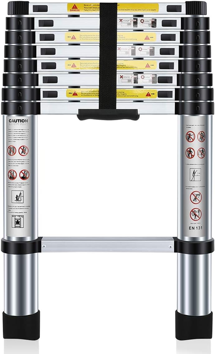 scala pieghevole per il secondo piano della casa