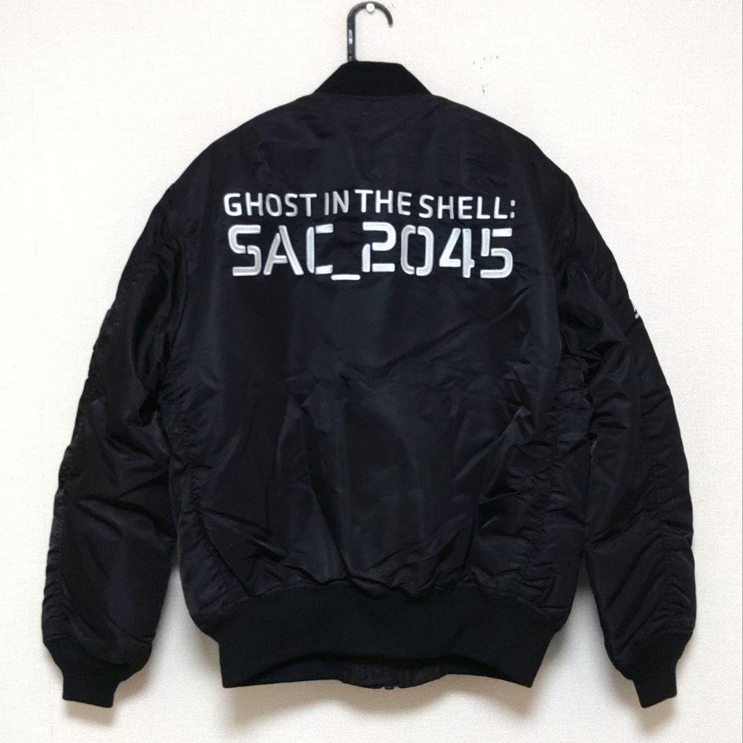 Amazon.co.jp: AVIREX×攻殻機動隊 SAC_2045 限定 コラボ MA-1黒XL
