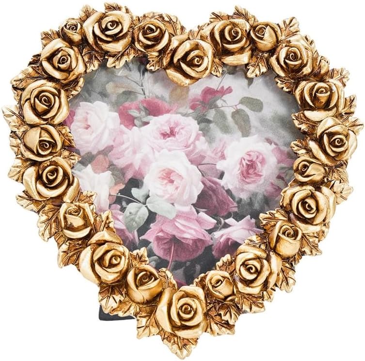 Retro Picture Frame,Decorative Photo Frame Antique Ornate Photo Frame Gift