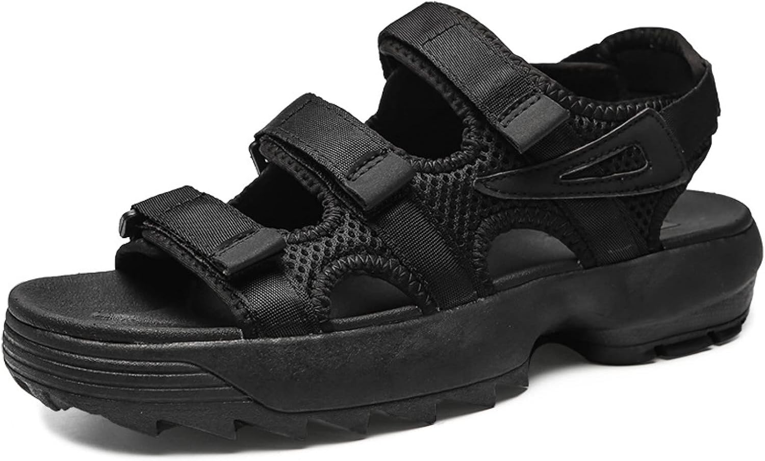 Hifeos ファッションサンダル メンズ 夏用 厚底 歩きやすい 滑り止め 通気性 痛くない 耐久性 おしゃれ メンズサンダル アウトドアサンダル ビーチサンダル 紳士サンダル スポーツサンダル ホワイト ブラック 23 0 27 0cm 62 Off