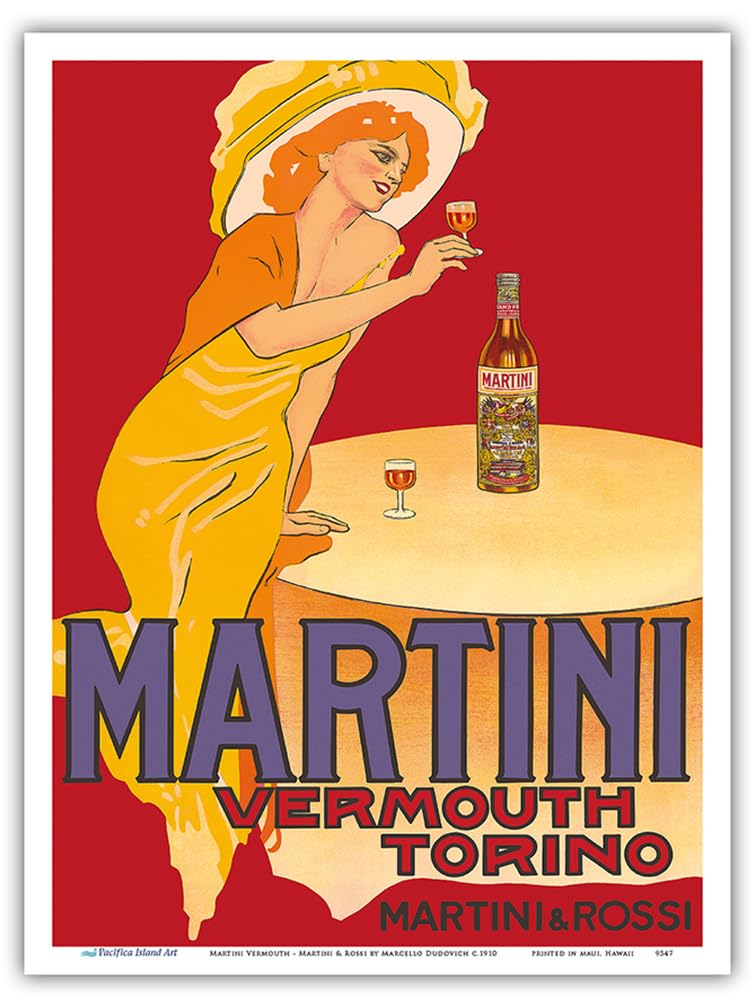 マルティーニ（Martini）のヴィンテージアートポスター マルティーニ（Martini）のヴィンテージアートポスター