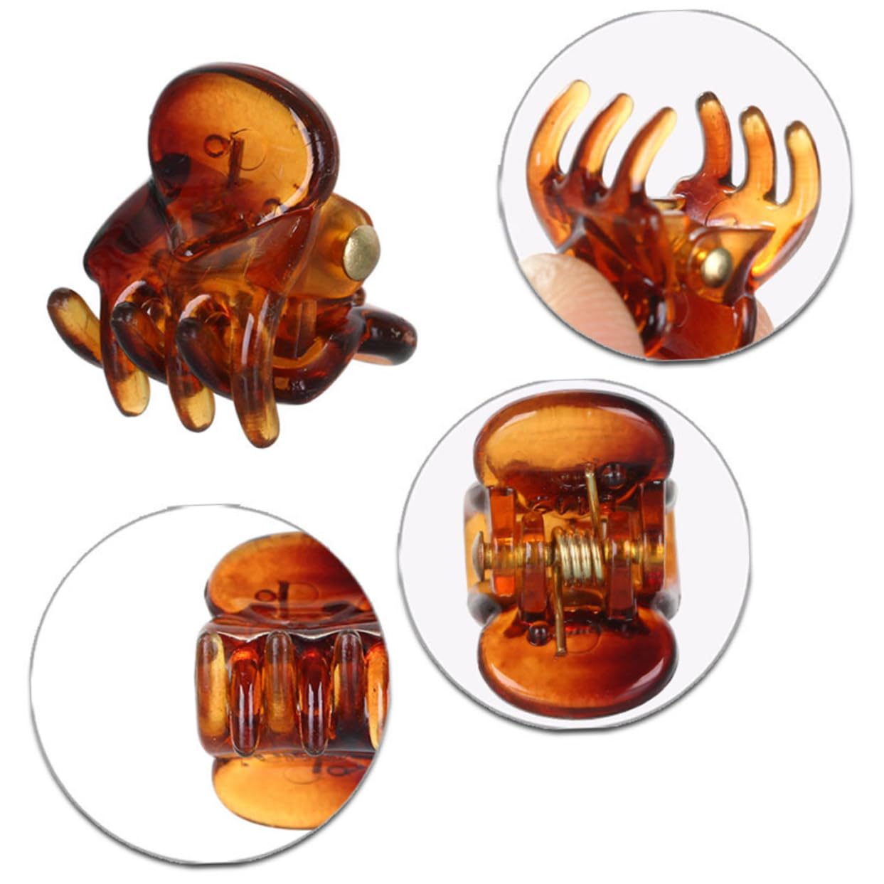 MAGICLULU 3er-sets Praktisches Design Mini-haarspangen Haarschmuck Für Frauen Und Mädchen Haarspangen Für Einfaches Haarmanagement 72 Stück * 3