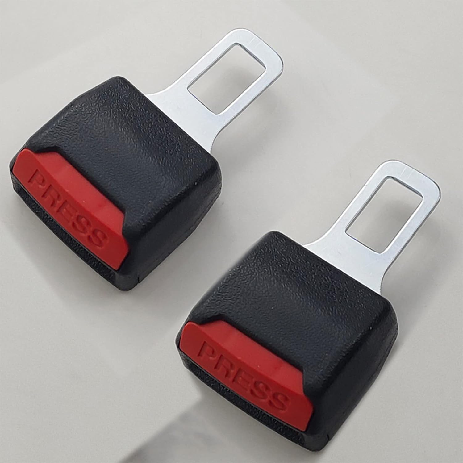 2 Pack Black Car Seat Belt Inserts Seat Belt Extender Seat Belt