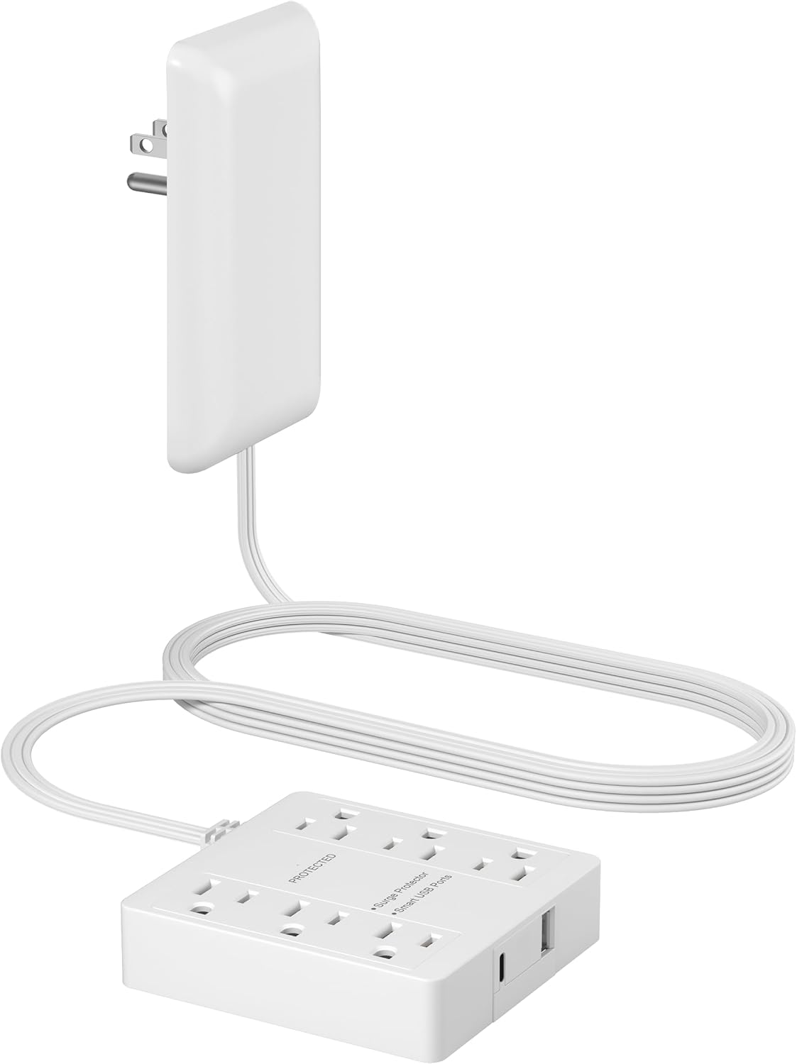 LIDER Surge Protected Outlet Extender,...