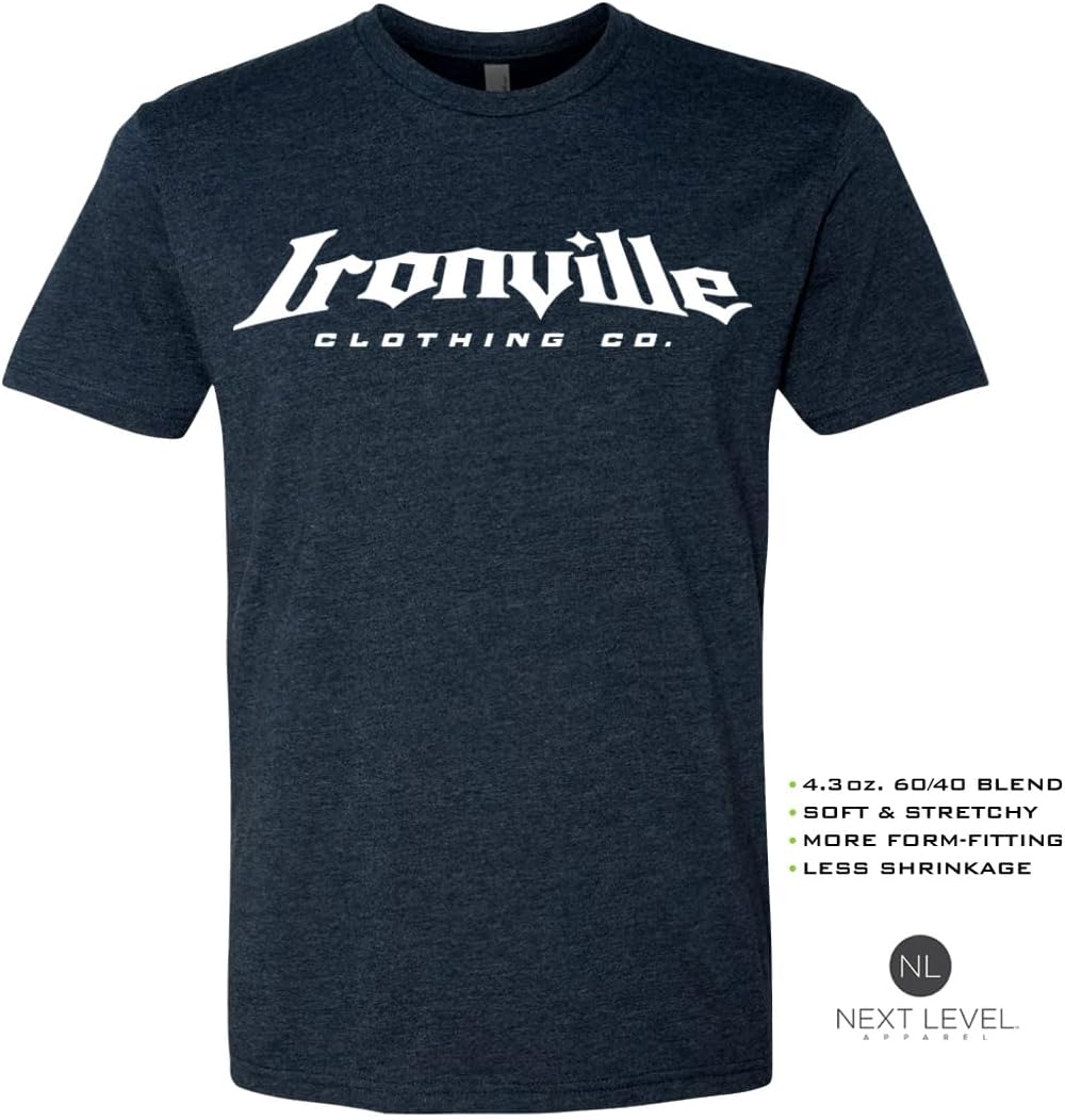 Ironville Gym Gorilla Bodybuilding Soft Blend T Shirt