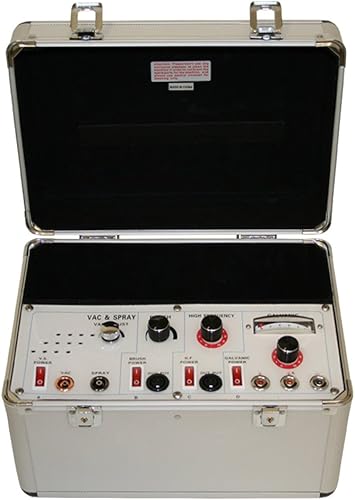 Miniatura 1 de Máquina facial de 5 funciones con galvanizado cepillo giratorio alta frecuencia extractor de vacío difusor de aerosol kit de cuidado de la piel