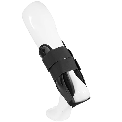 Miniatura 4 de OTC Estabilizador de tobillo con bisagras, soporte de estribo ajustable con estancias rígidas para esguinces y lesiones, transición de botas de