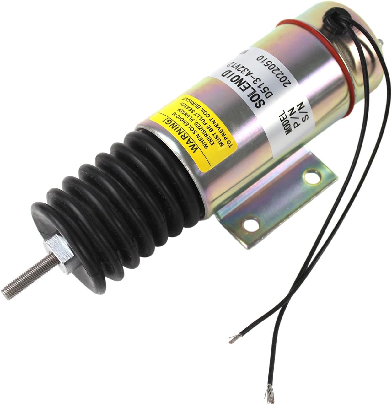 D513-A32V12 2002-12E2U 2001-24E2U1 D513-B32V24 067599-000 12V Fuel Shut Off Solenoid for Genie JLG Trombetta Engine Stop Solenoid Valve