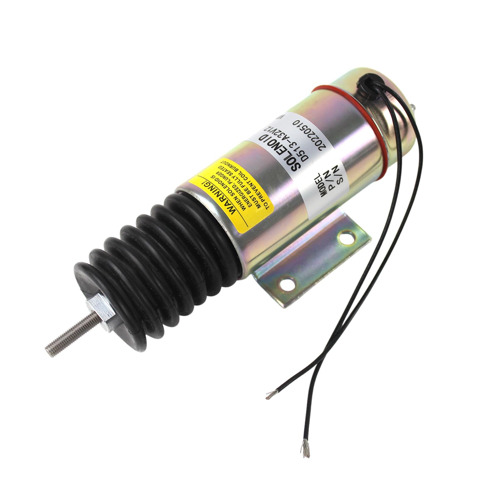 D513-A32V12 2002-12E2U 2001-24E2U1 D513-B32V24 067599-000 - Solenoide de apagado de combustible de 12 V para válvula solenoide de parada de motor Genie JLG Trombetta