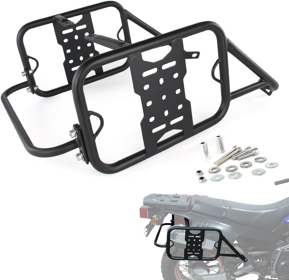 Saddlebag Support Racks Fit for TW200 1987-2025, Motorcycle Pannier Rack Side Carrier Luggage Bracket