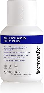 Isotonix Multivitamin Fifty Plus – Daily Multivitamin for Adults 50+ with B-Vitamins, Antioxidants, and Essential Nutrients for Bone, Heart, and Cognitive Health