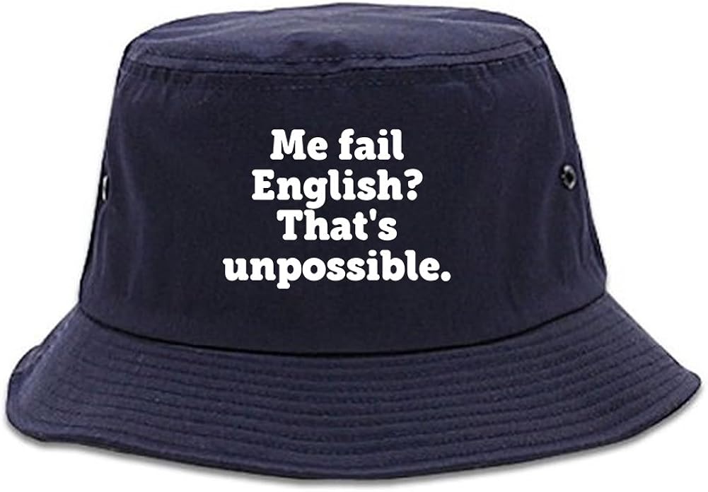 Thats Unpossible Funny Bucket Hat 